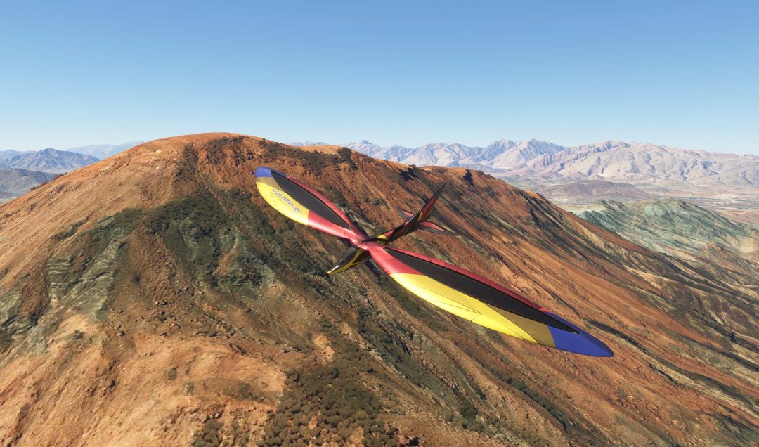 12 Proto T1 - Sci-Fi Jet Glider (made for FS2020, works in FS2024)