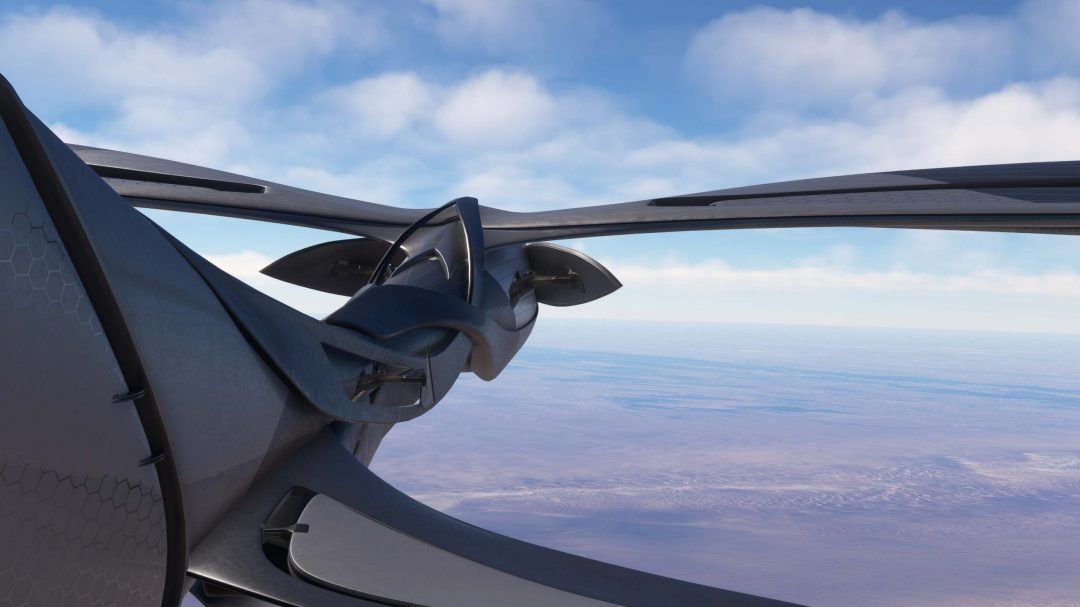 4 Proto T1 - Sci-Fi Jet Glider (made for FS2020, works in FS2024)