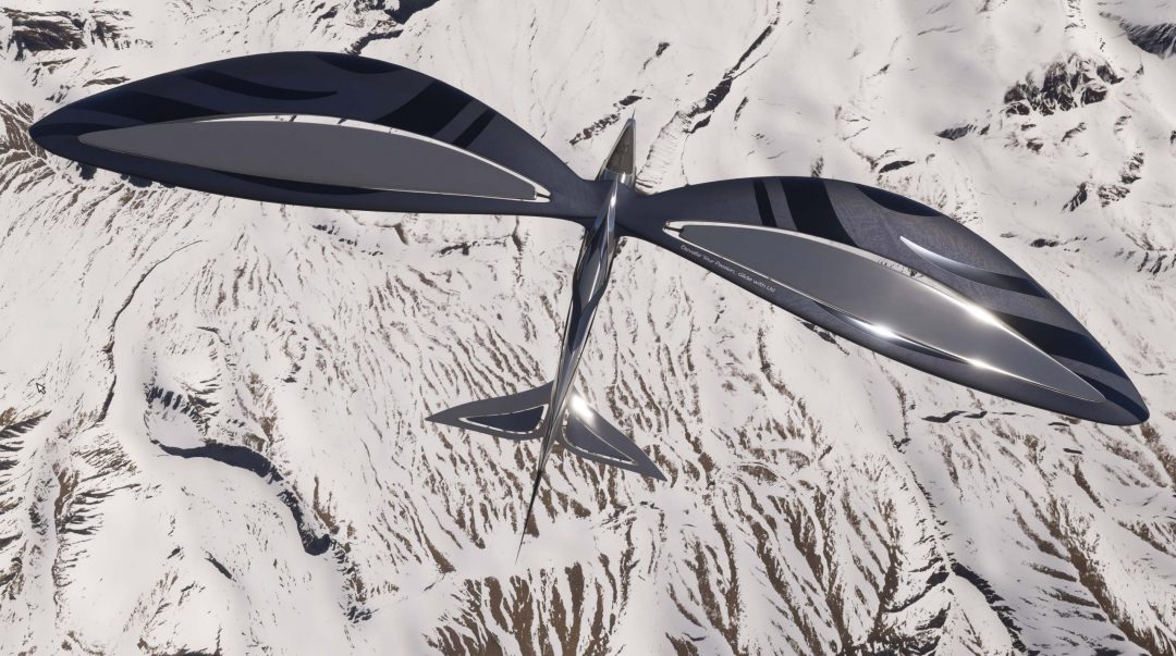 7 Proto T1 - Sci-Fi Jet Glider (made for FS2020, works in FS2024)